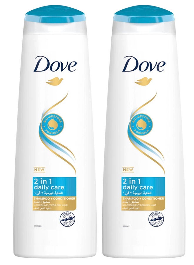 شامبو ٢ في ١ للعناية اليومية ٢ × ٤٠٠ مل